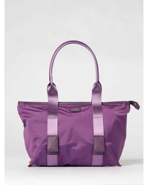 Borsa Mistral Rollable di Lancel in Purple