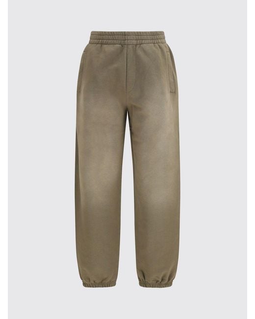 Golden Goose Deluxe Brand Gray Cotton Jogging Pants for men