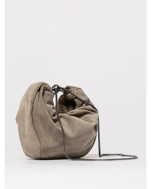 Brunello Cucinelli Natural Shoulder Bag