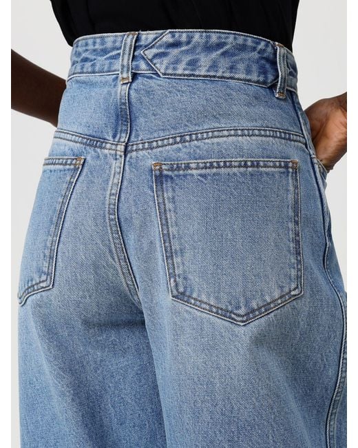 Jacquemus Blue Le De-Nîmes Ovalo Denim Jeans