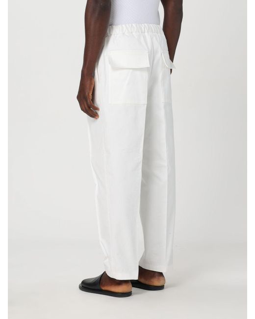Jil Sander White Pants for men