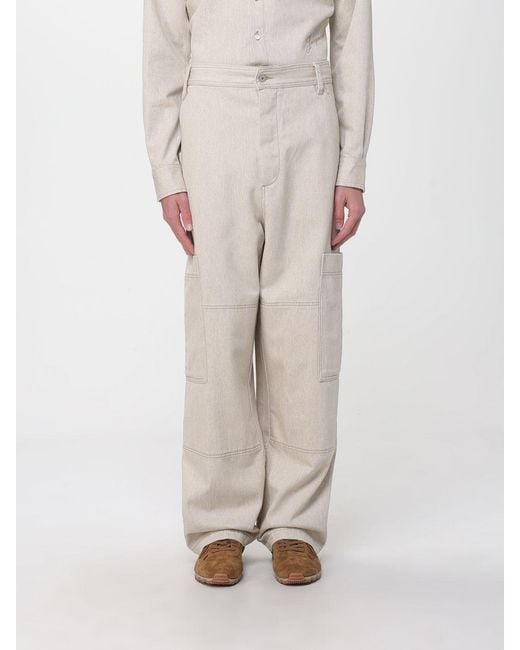 Jacquemus Natural Pants for men