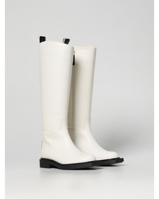 3Juin White Boots