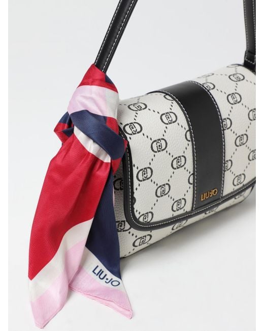 Bolso De Hombro Mujer Liu Jo de color White