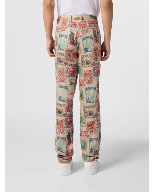 Billionaire Multicolor Pants for men
