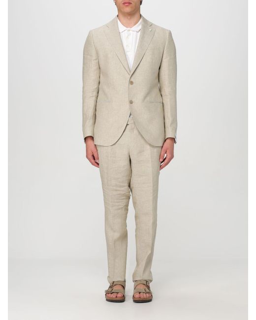 Luigi Bianchi Natural Suit for men