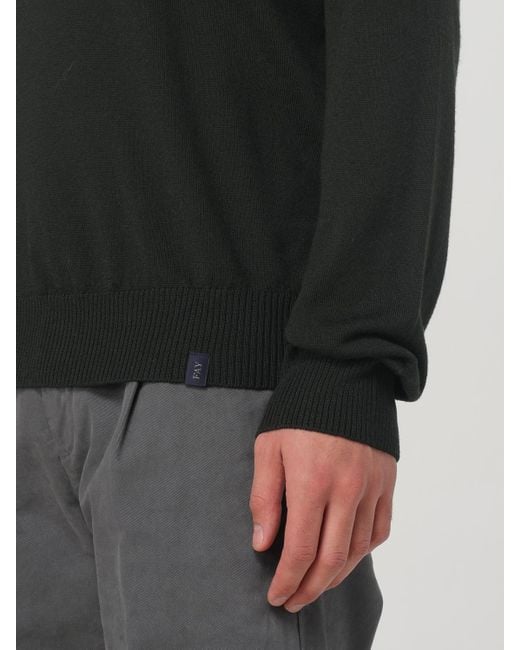 Fay Black Sweater for men