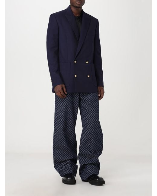 Balmain Blue Blazer for men