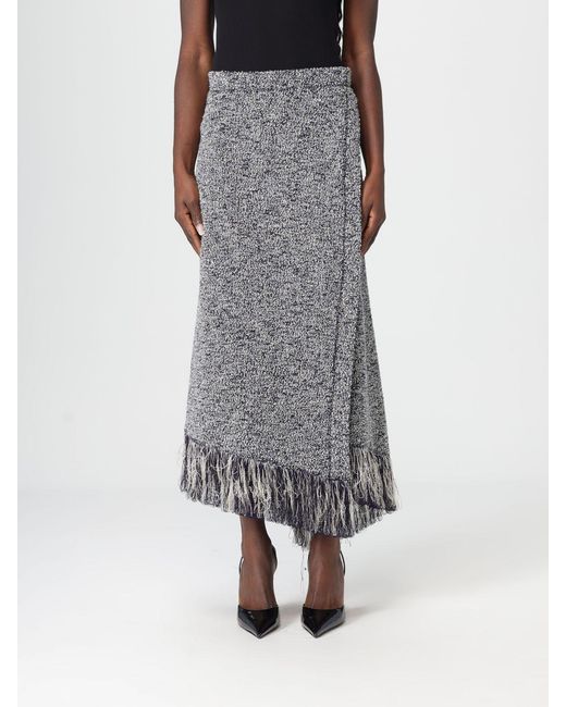 Rabanne Gray Skirt