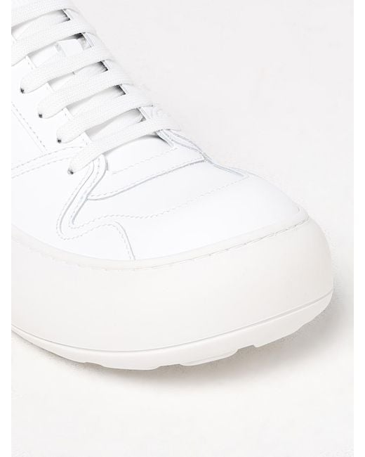 Moschino Couture White Leather Sneakers for men