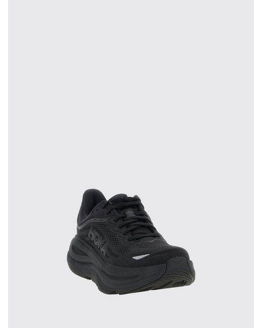 Hoka One One Black Bondi 9 Technical Mesh Sneakers for men
