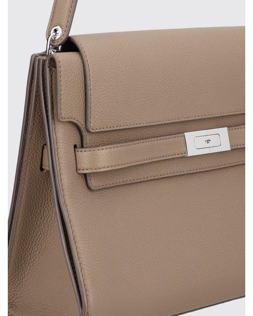 Tory Burch Natural Lee Radziwill Shoulder Bag