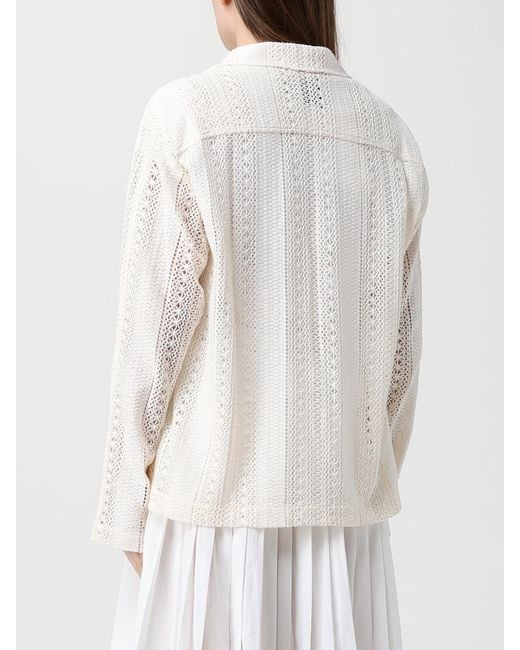 Low Classic White Light Cotton Jacket