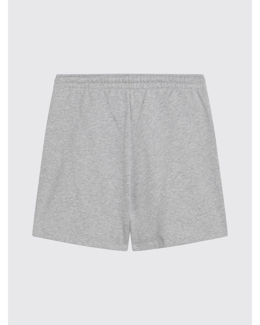 The Attico Gray Cotton Shorts