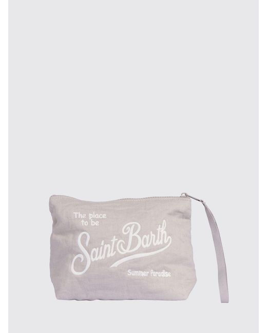 Mc2 Saint Barth Multicolor Aline Leinen-Pochette