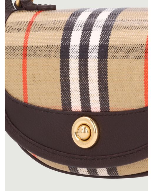 Burberry White Highlands Mini Bag