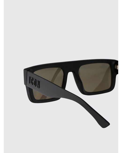 DSquared² Gray Acetate Aviator Sunglasses With Colored Lenses for men