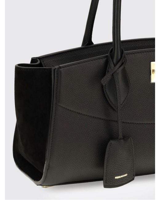Ferragamo Black Shoulder Bag