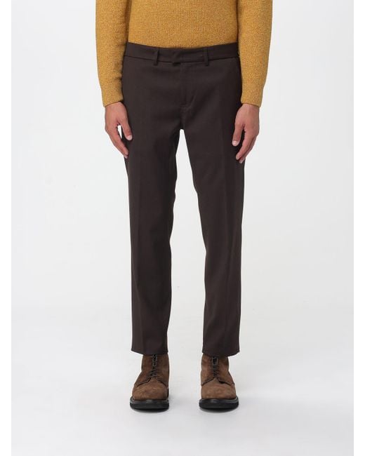 Dondup Black Pants for men