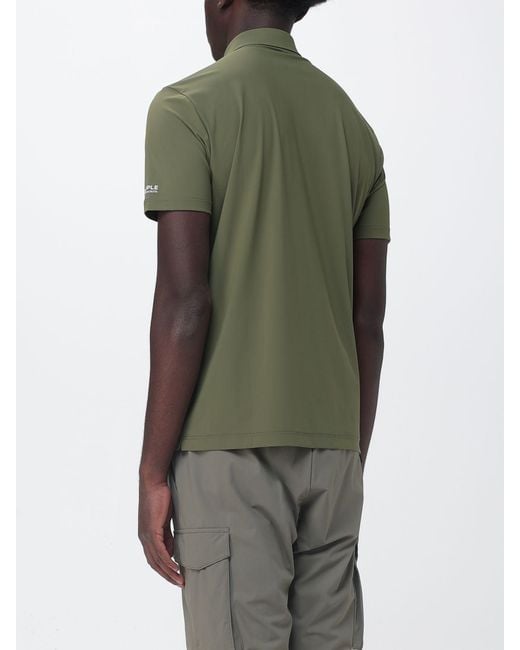 People Of Shibuya Green Cotton Polo Shirt for men