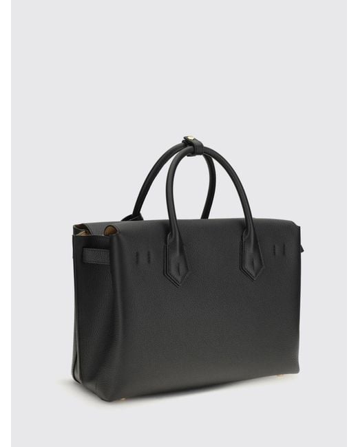 MCM Black Milla Medium Bag
