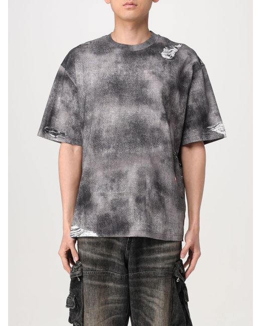 DIESEL Gray T-shirt for men
