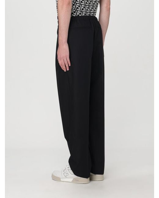 Fendi Black Trousers for men