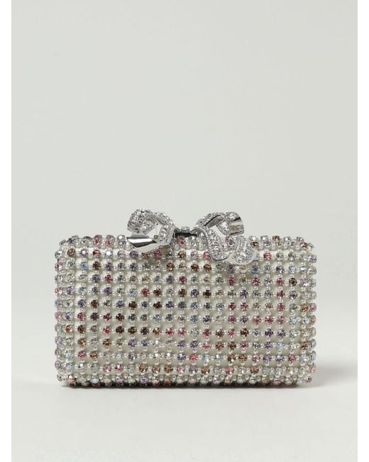 Self-Portrait Gray Schultertasche Damen