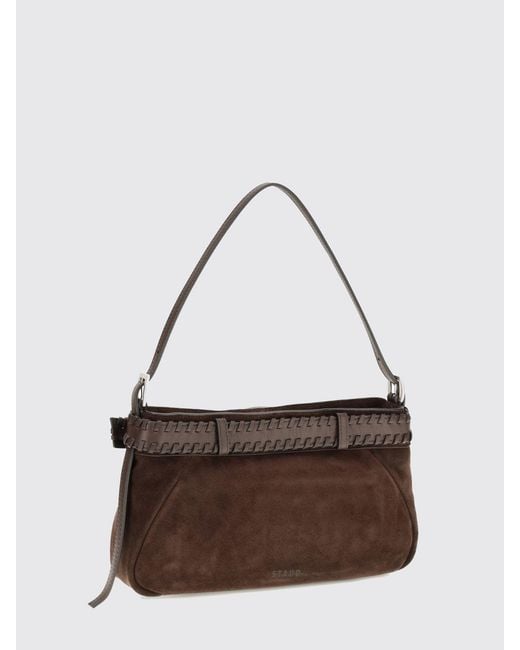 Staud White Shoulder Bag