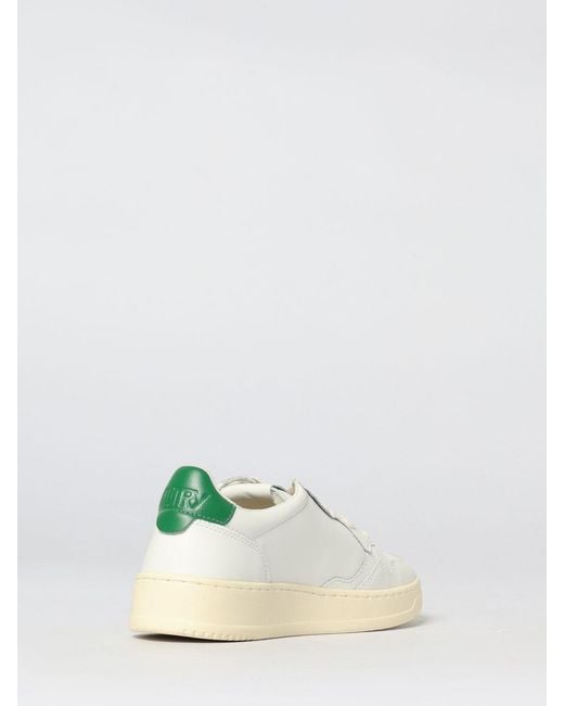 Autry Natural Medalist Low Leather Sneakers for men