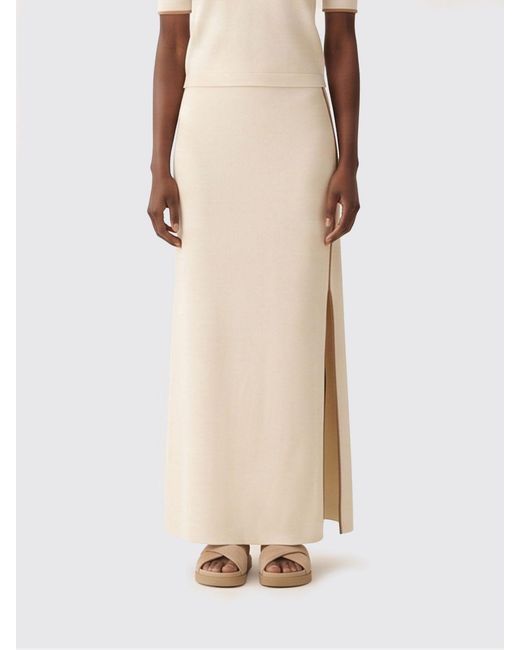 Fabiana Filippi Natural Skirt
