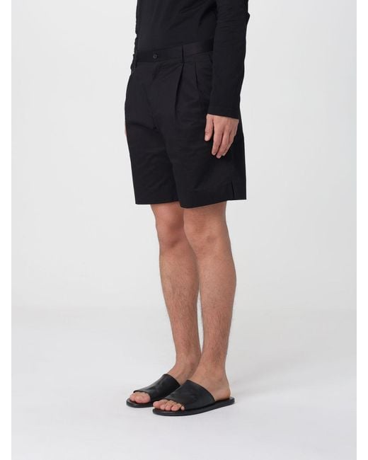Dolce & Gabbana Black Dolce &Amp Gabbana Stretch Cotton Shorts for men