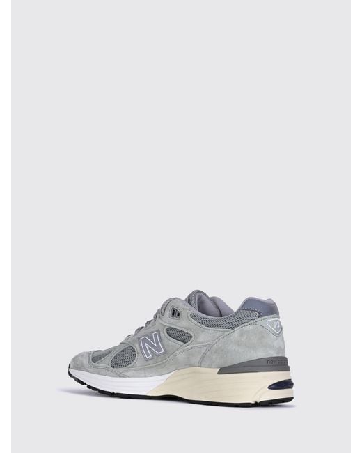 New Balance White Sneakers for men
