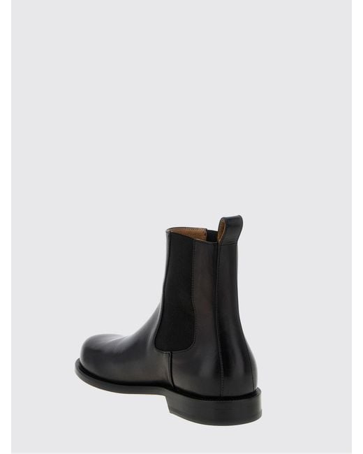 J.W. Anderson Black Leather Chelsea Boots for men