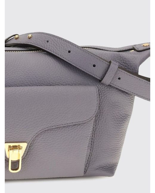 Coccinelle Gray Shoulder Bag