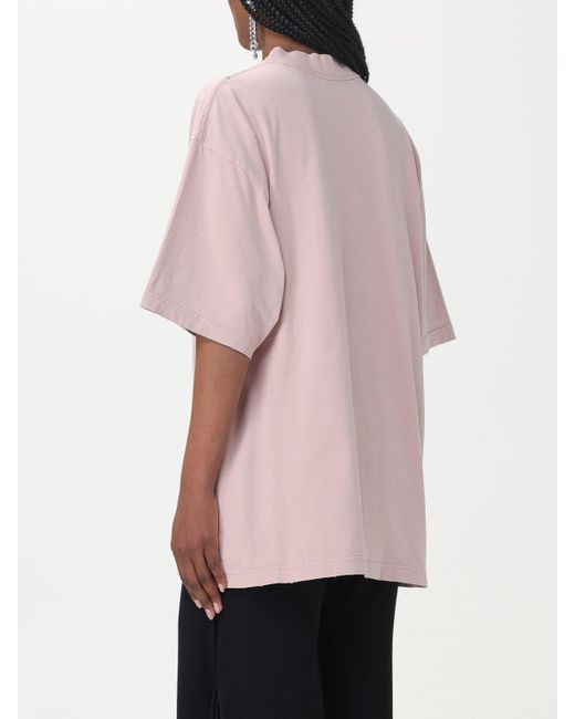 T-shirt Balenciaga en coloris Pink