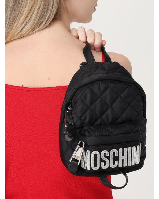 Moschino Couture White Backpack