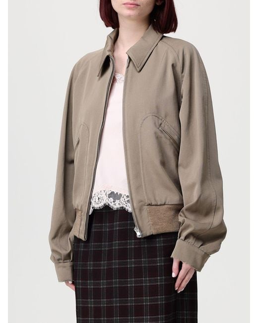 Maison Margiela Brown Virgin Wool Shirt Jacket