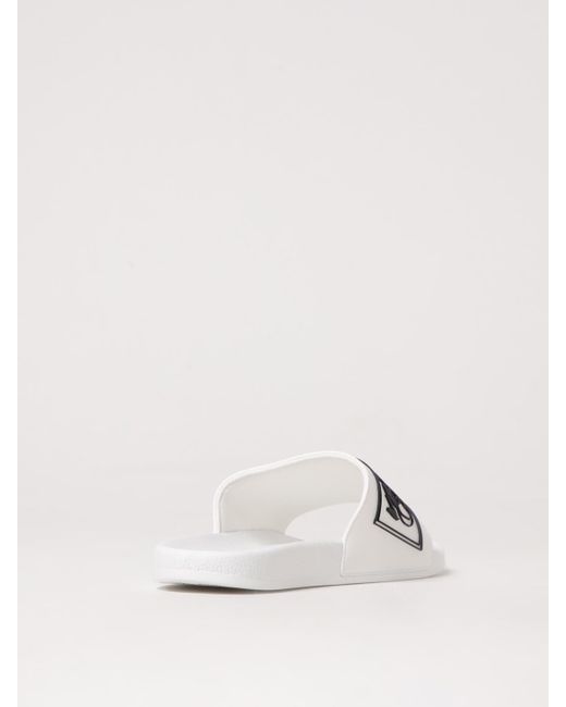 Versace Jeans Couture White Sandals for men