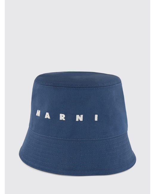 Cappello Da Pescatore di Marni in Blue da Uomo