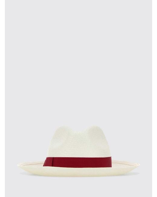 Borsalino White Giulietta Woven Raffia Hat