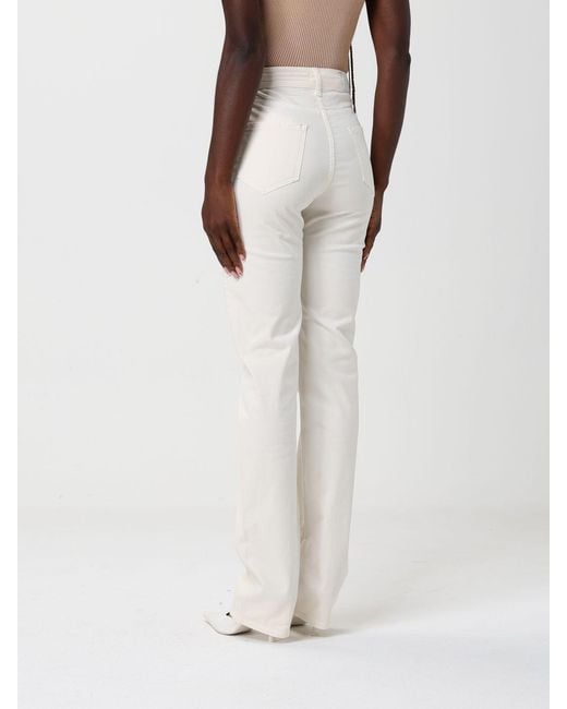 ARMANI EXCHANGE White Regular Fit Stretch Denim Jeans