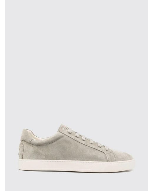 Tod's White Suede Sneakers for men
