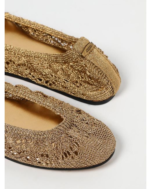 Isabel Marant White Ballet Flats