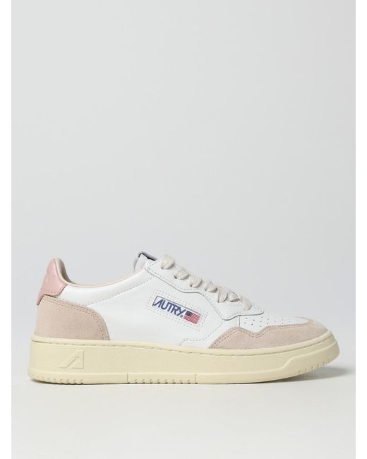 Autry Natural Medalist Low Sneakers Aus Leder