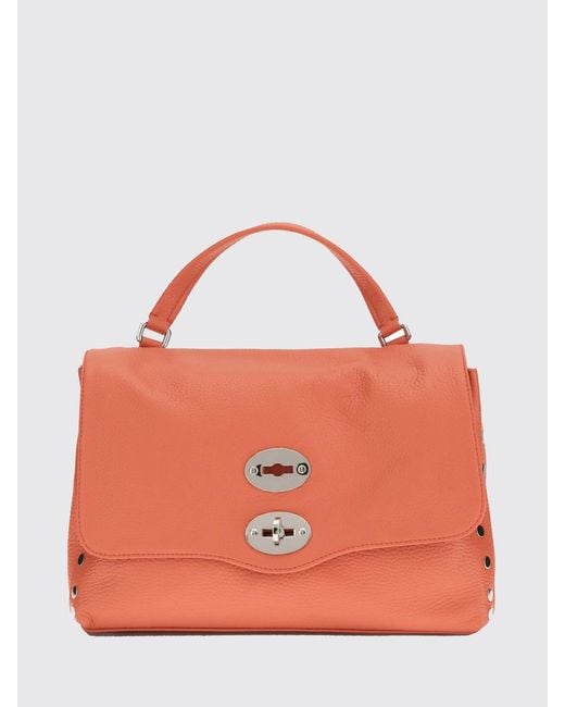 Zanellato Orange Postina Small Daily Bag