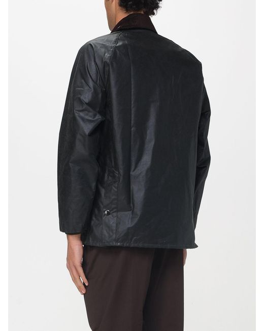 Barbour Black Bedale Waxed Jacket for men