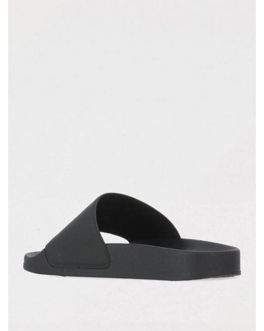 MSGM White Flat Sandals