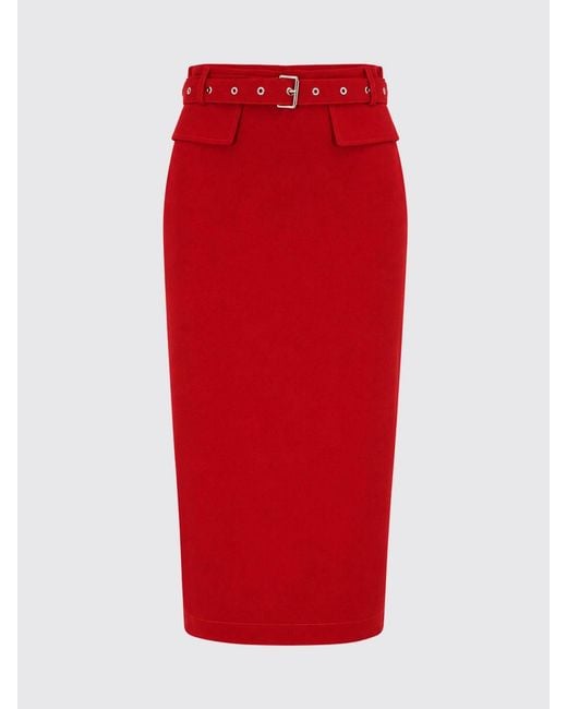 Pinko Red Skirt