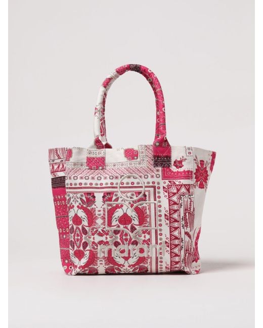 Borsa A Mano Donna di Isabel Marant in Pink